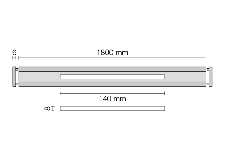 KERDI-LINE-VARIO TSI 1,2m Entwässerungspr