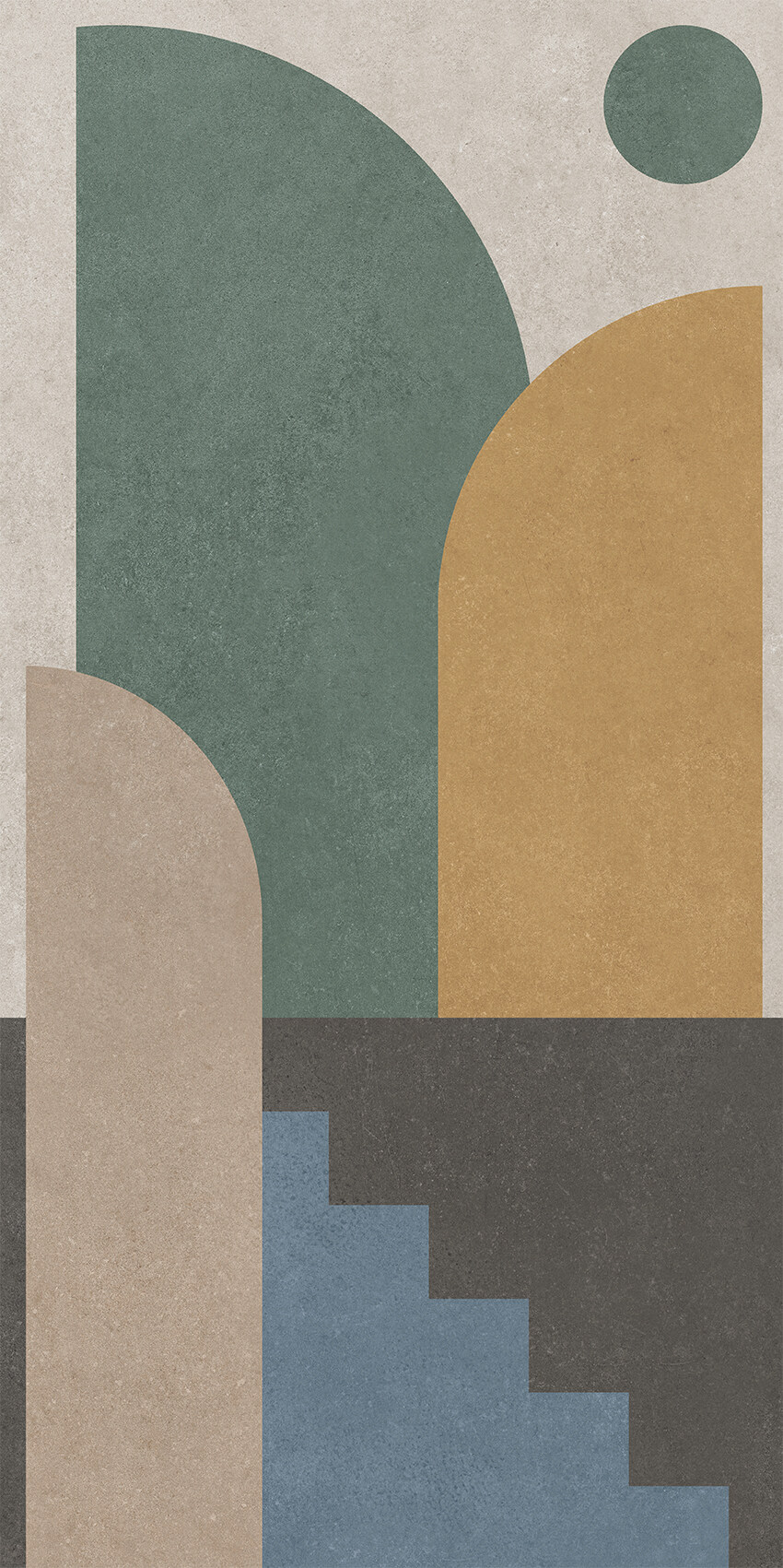Vloertegel CONCRETE ART Scala 60x120