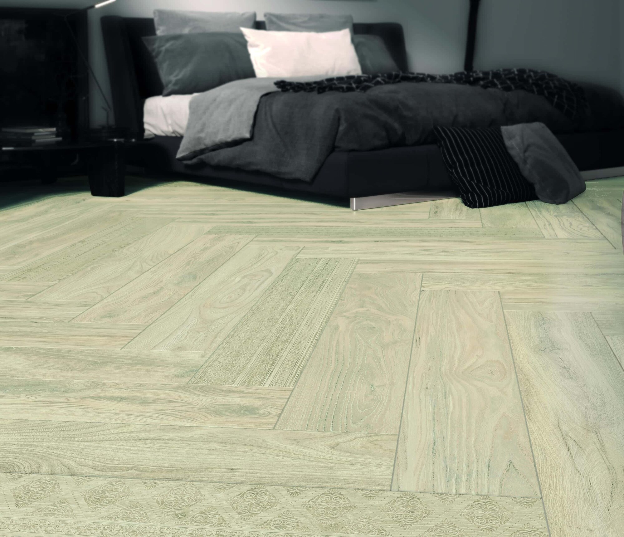 Vloertegel RUSTIC white 30x120