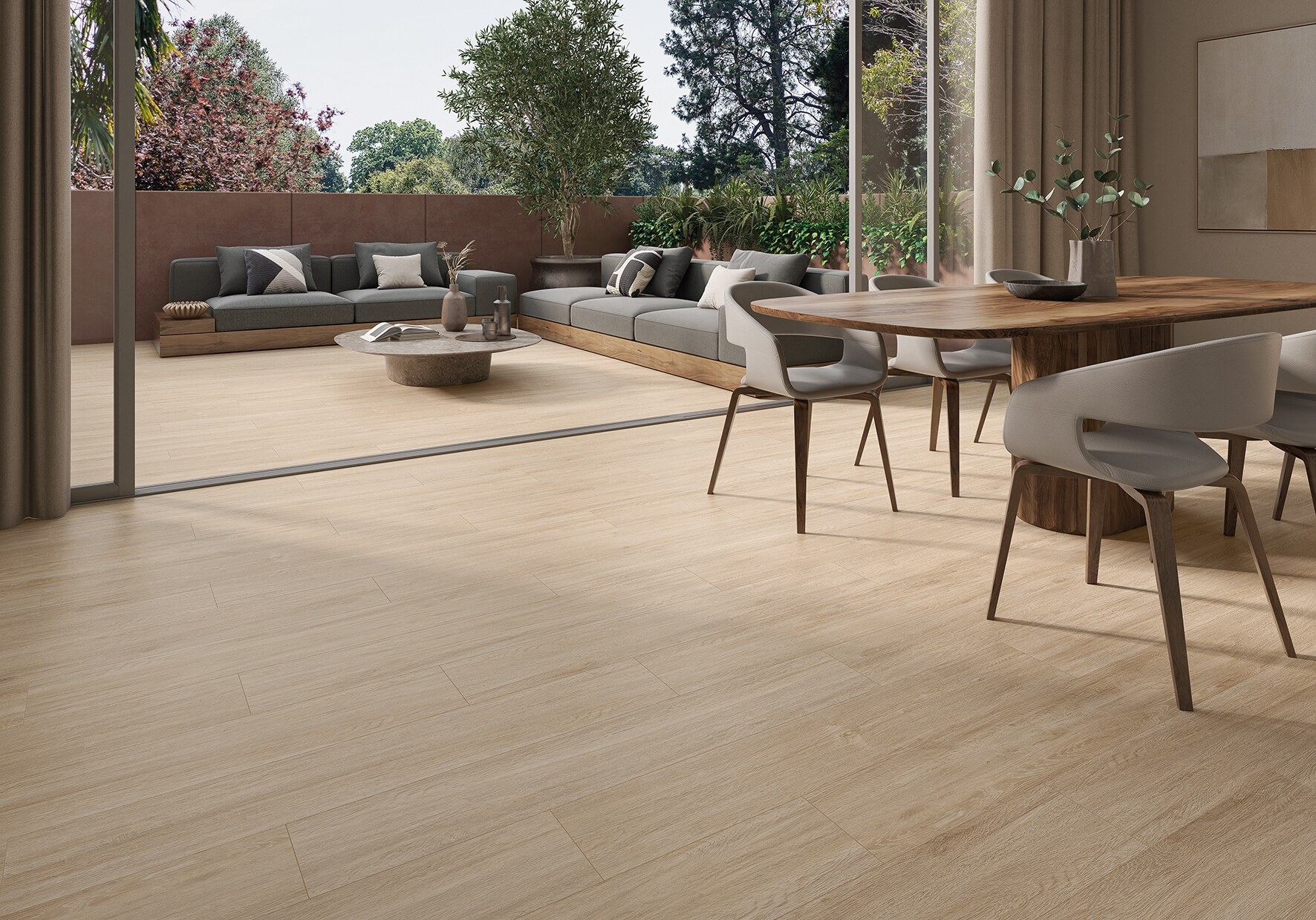 Bodenfliese TIKAL oak 23x120