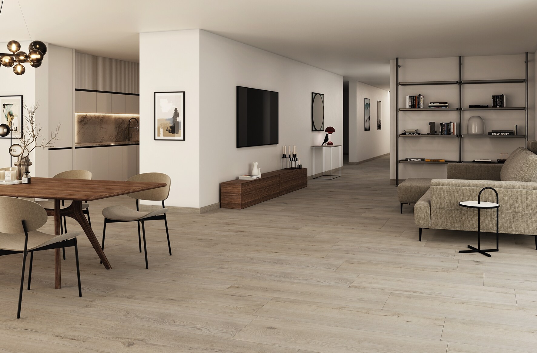 Vloertegel ESSENCEWOOD cream 30x120