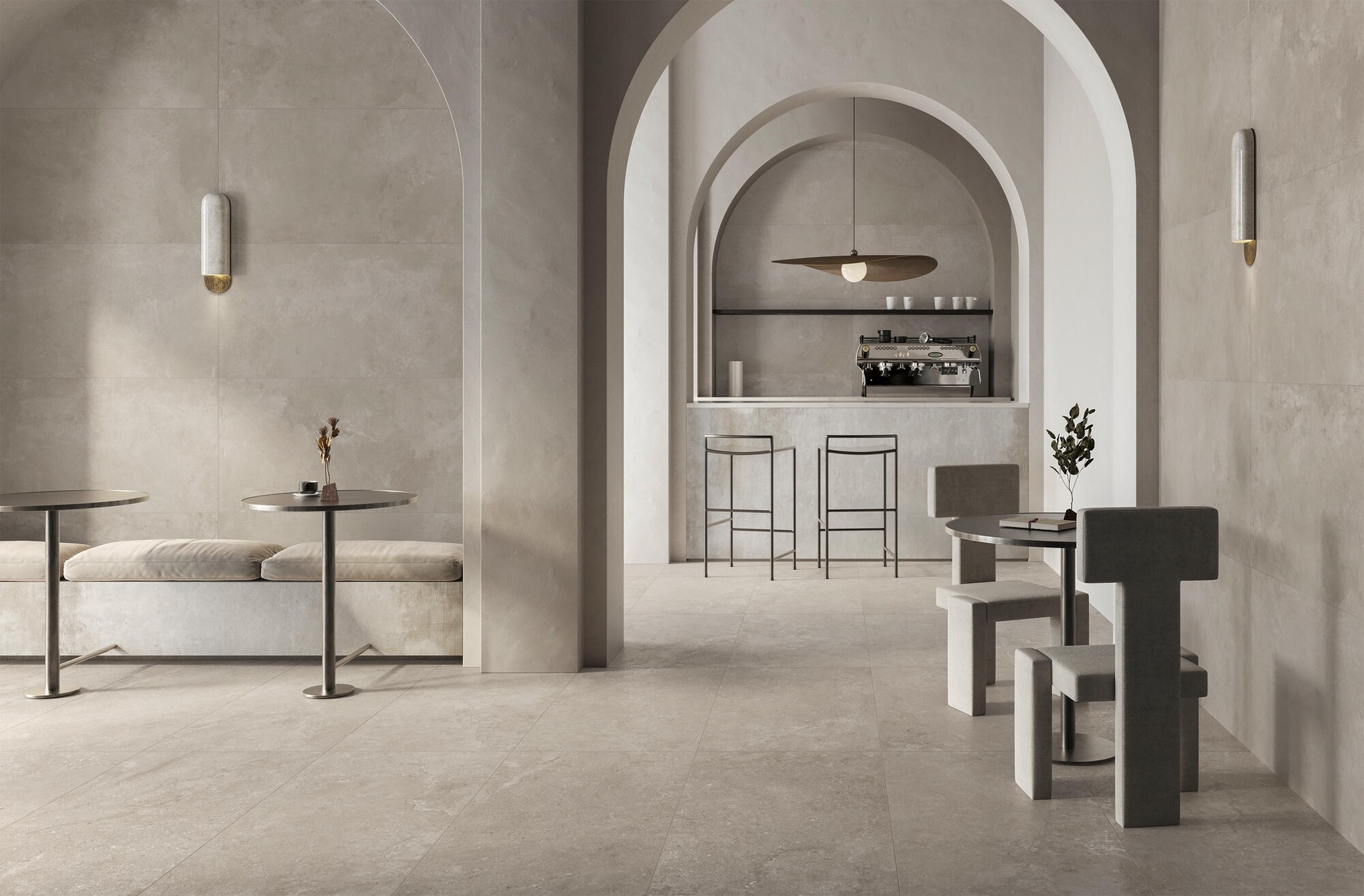Vloertegel FRAMEWORK CONCRETE taupe 60x120