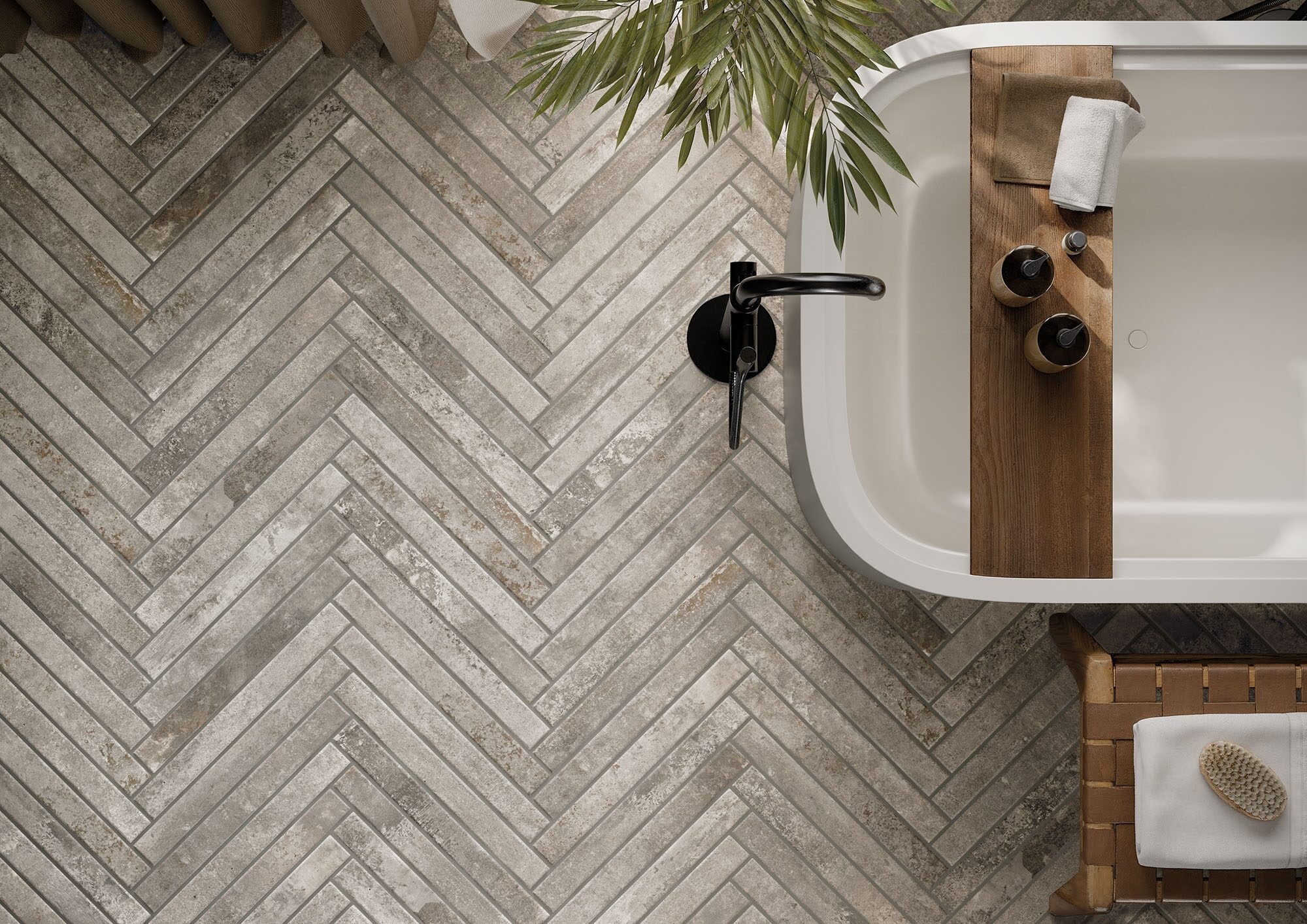 Vloertegel KIST beige 5x45