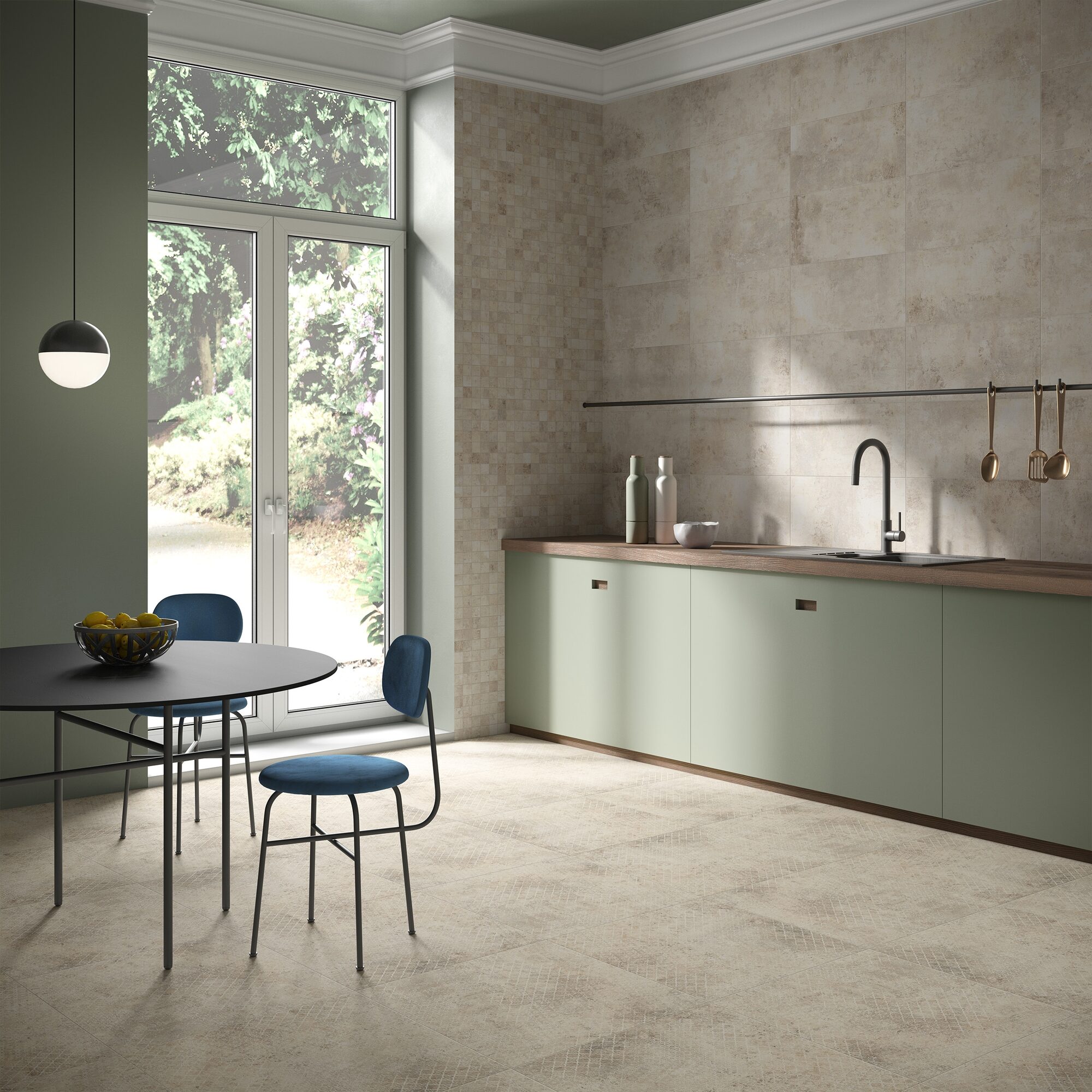 Vloertegel Paint beige 30x60