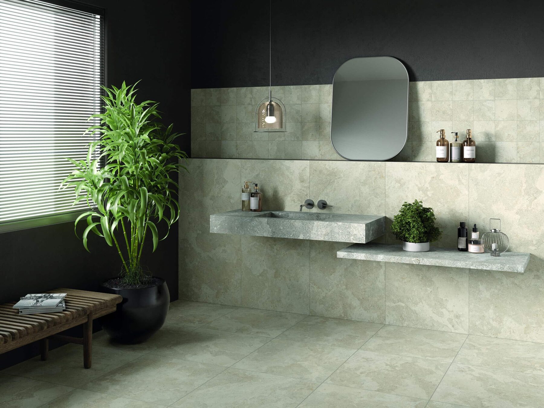 Vloertegel Viken white 60 x 120