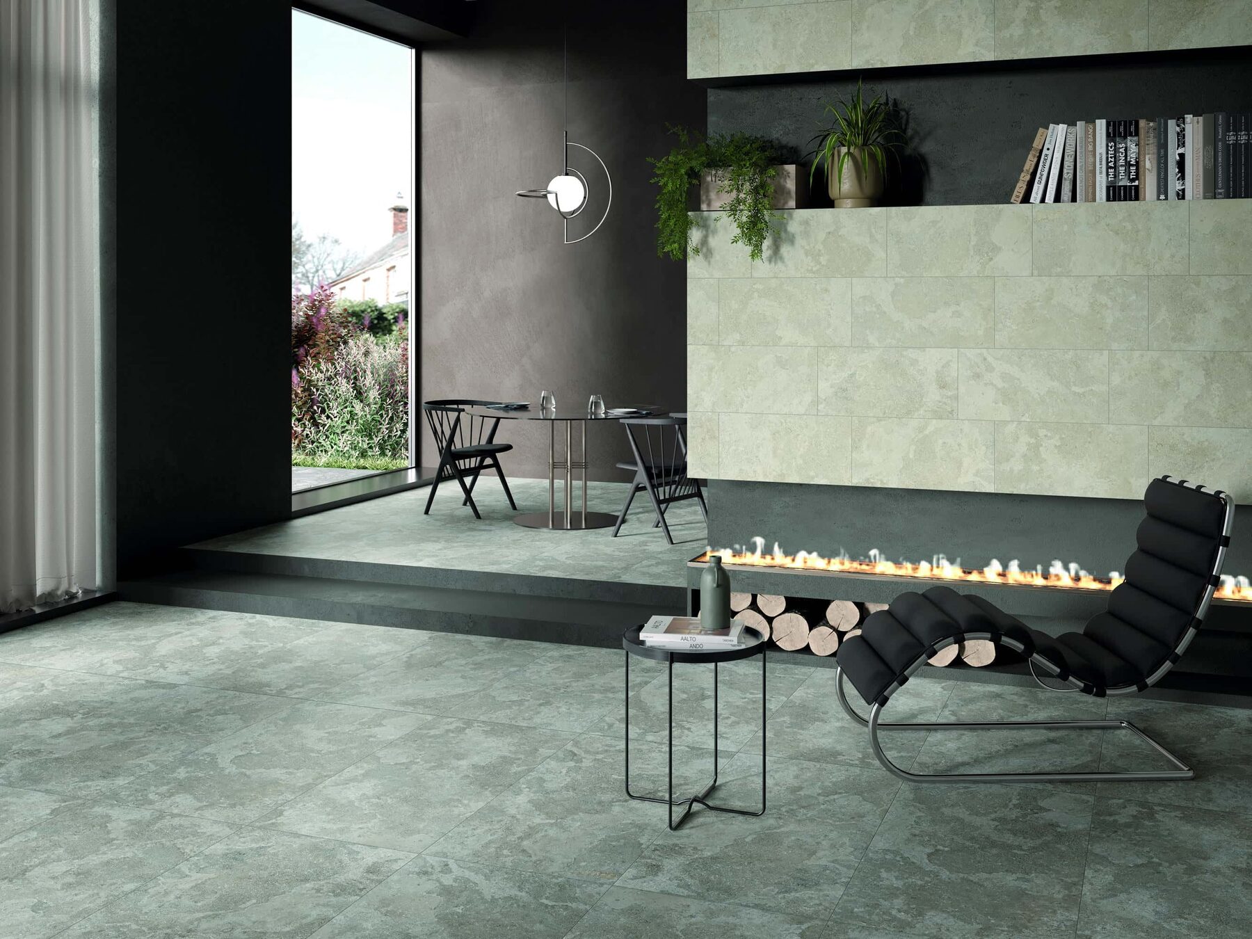 Vloertegel Viken grey 60 x 120