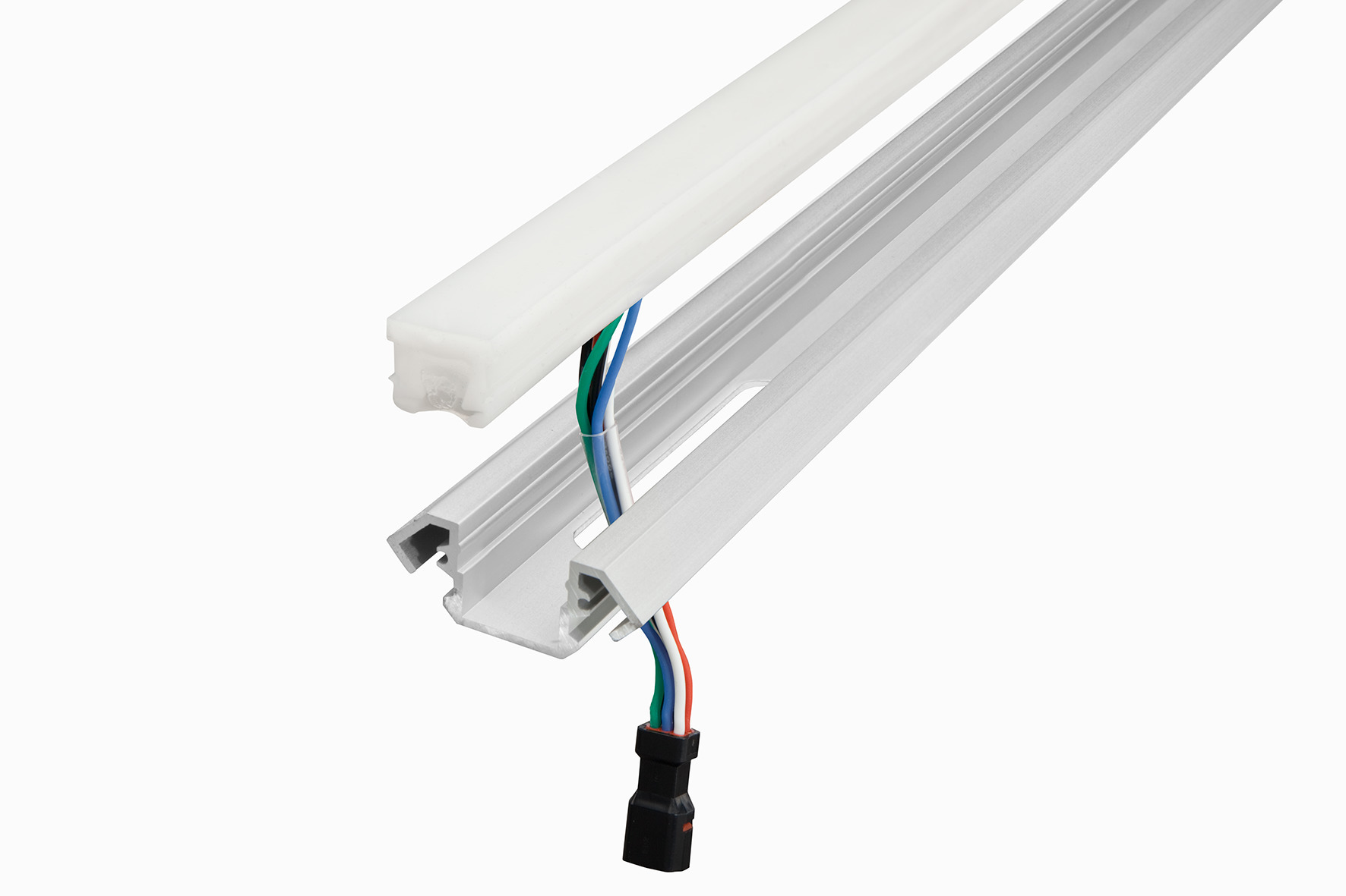 LIPROTEC-LLEP-AE 2,5m RGBW Opnameprofiel