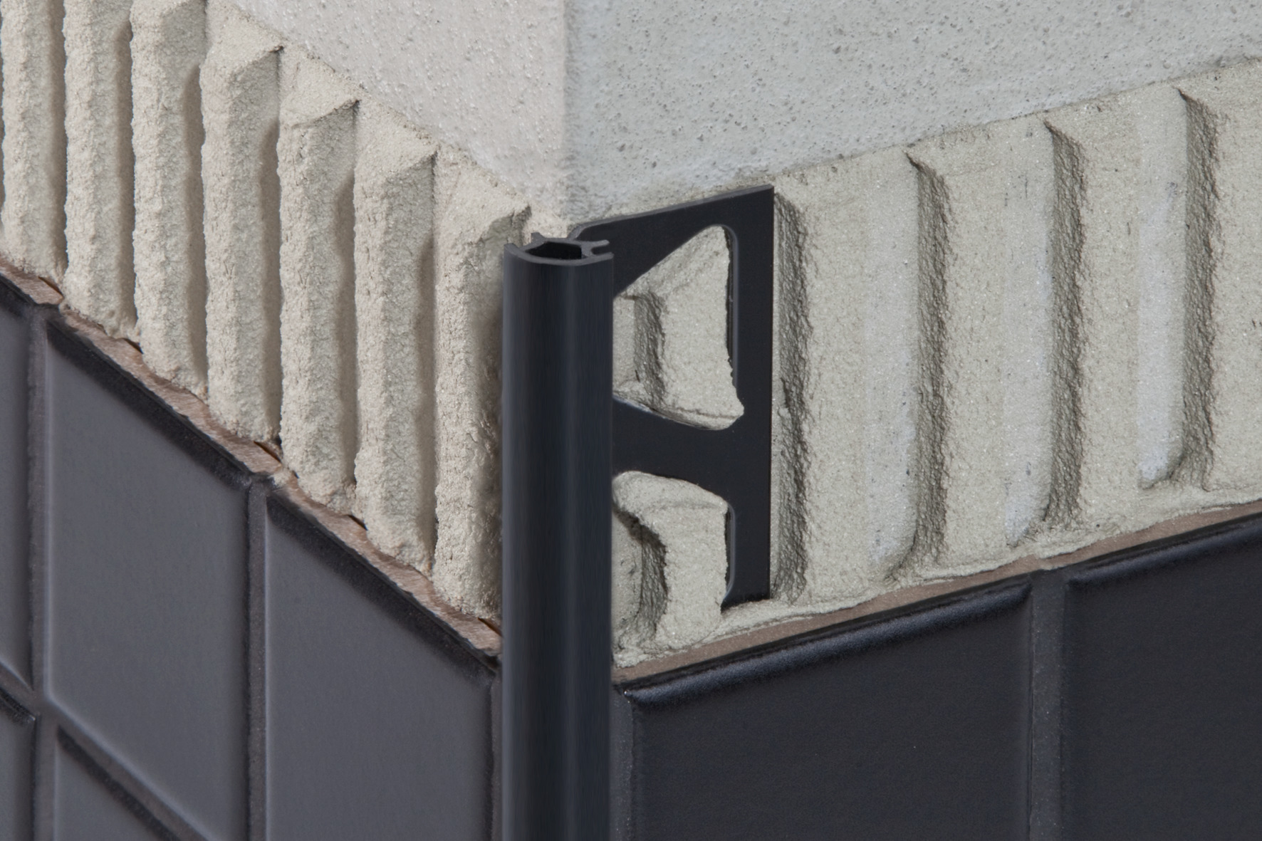 RONDEC-PRO 2,5m Decorprofiel pastelgrijs H