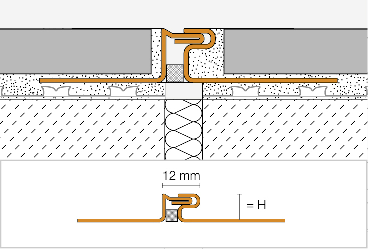 DILEX-EDP 2,5m Dilatatievoeg 10mm