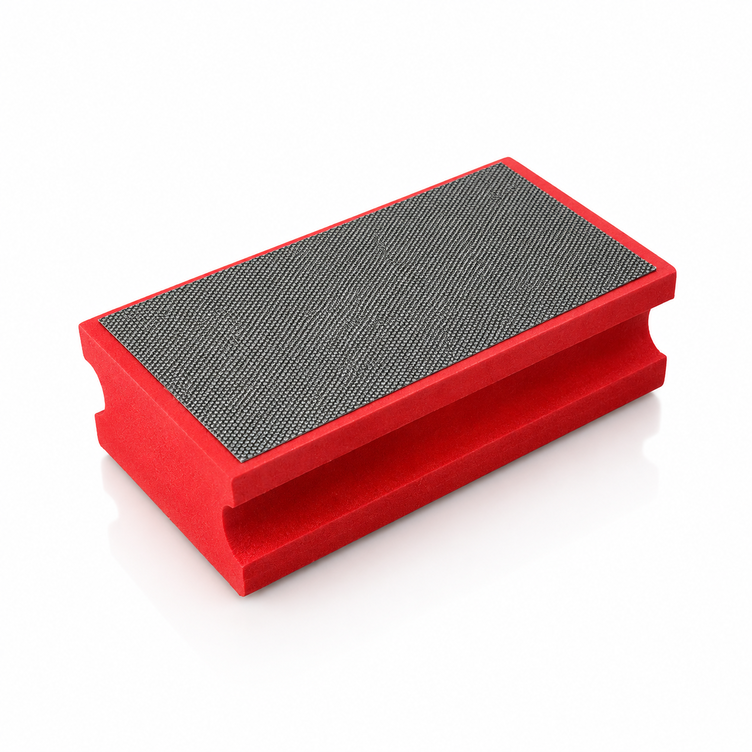 Diamant-handschuurpad rot K200