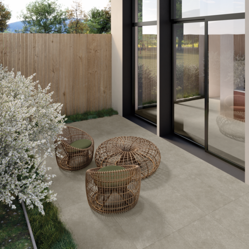 Outdoor-Fliese BLOK grey 60x90