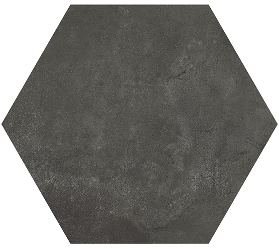 Vloertegel FUSION antracite Hexagon