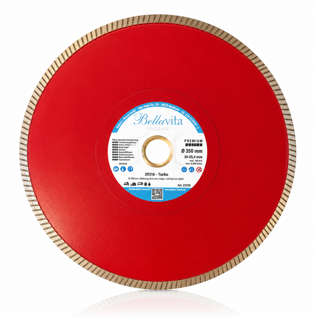 Diamantschijf Premium Rot D350mm
