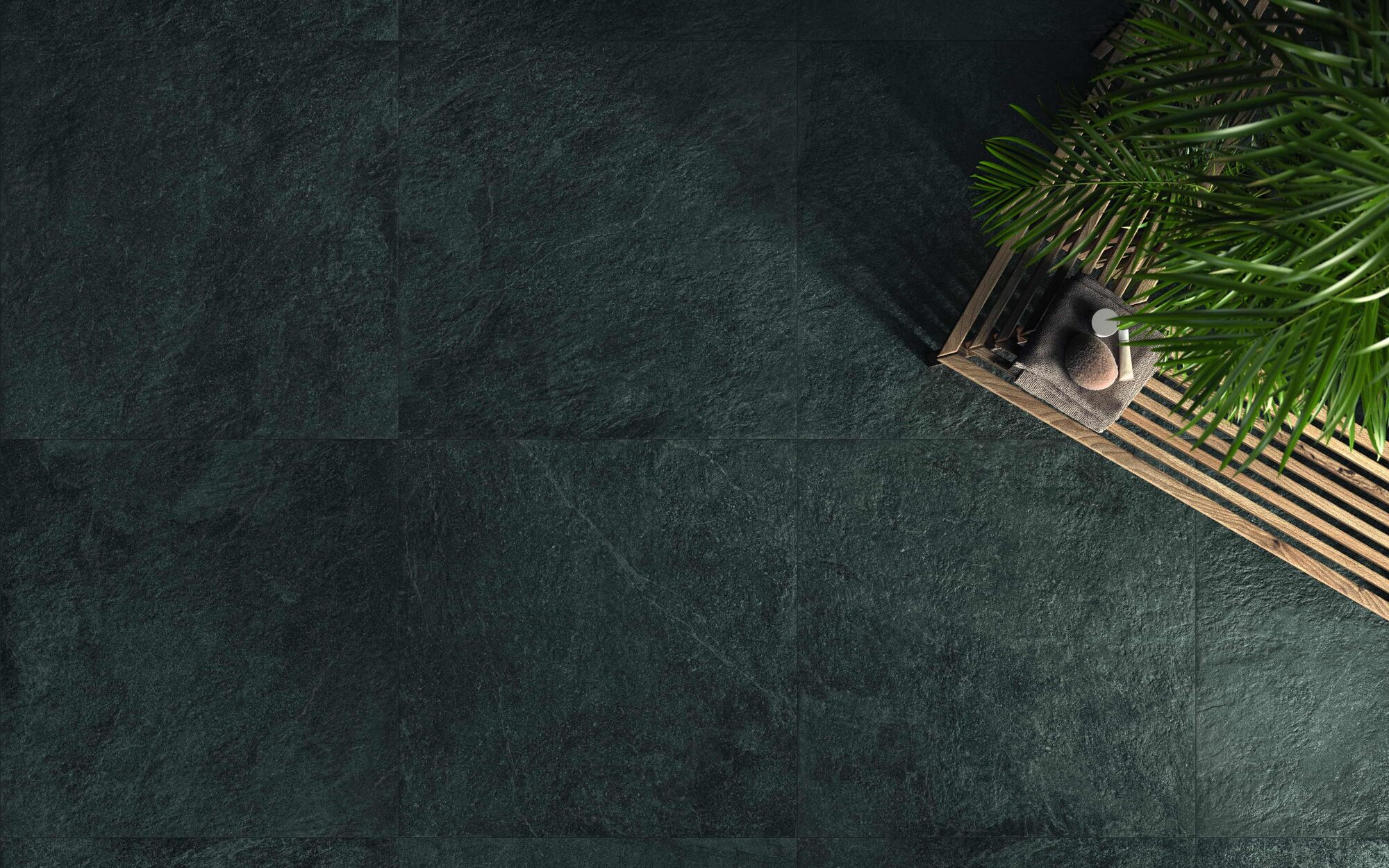 Bodenfliese PIETRA ANTICA black 100x100