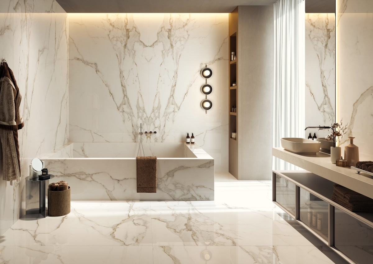 Wandfliese CALACATTA ORO 120x280 (lap)