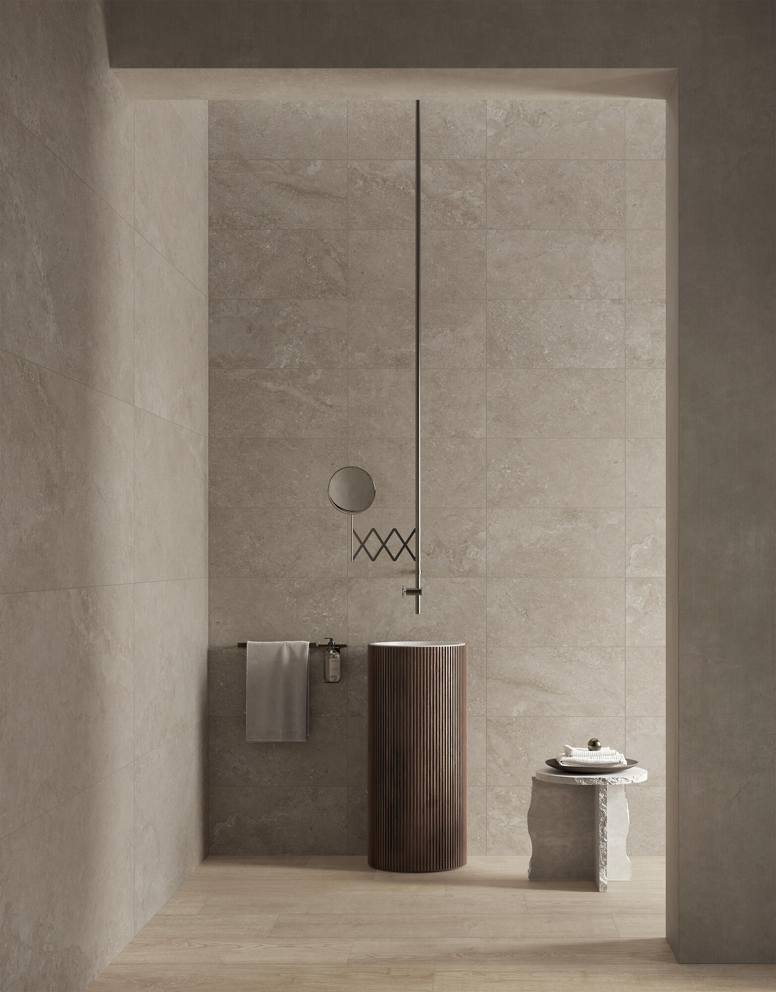 Vloertegel FRAMEWORK STONE taupe 30x60