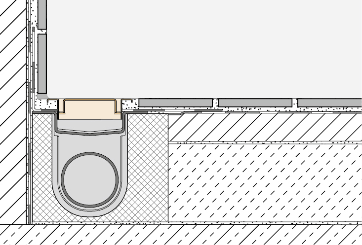 KERDI-LINE-C EB 0,6m Frame met Rooster C, H