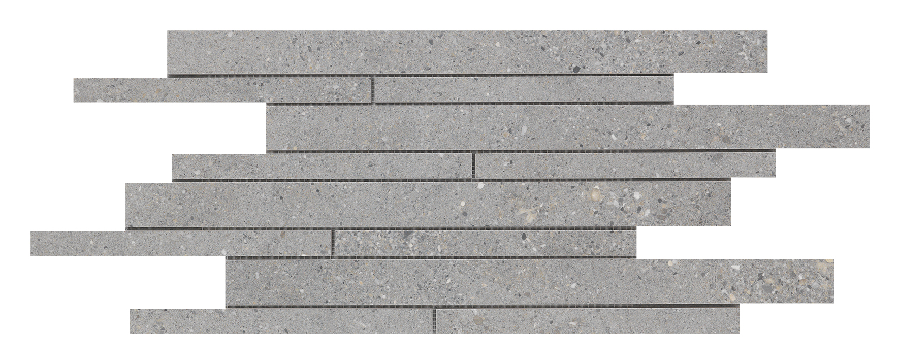 Wandtegel FRAMMENTI grigio 30x60