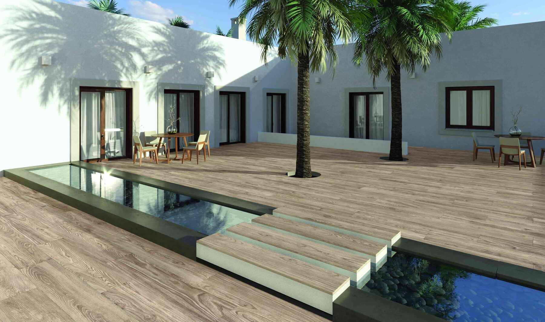 Buitentegel RUSTIC sand 40x120