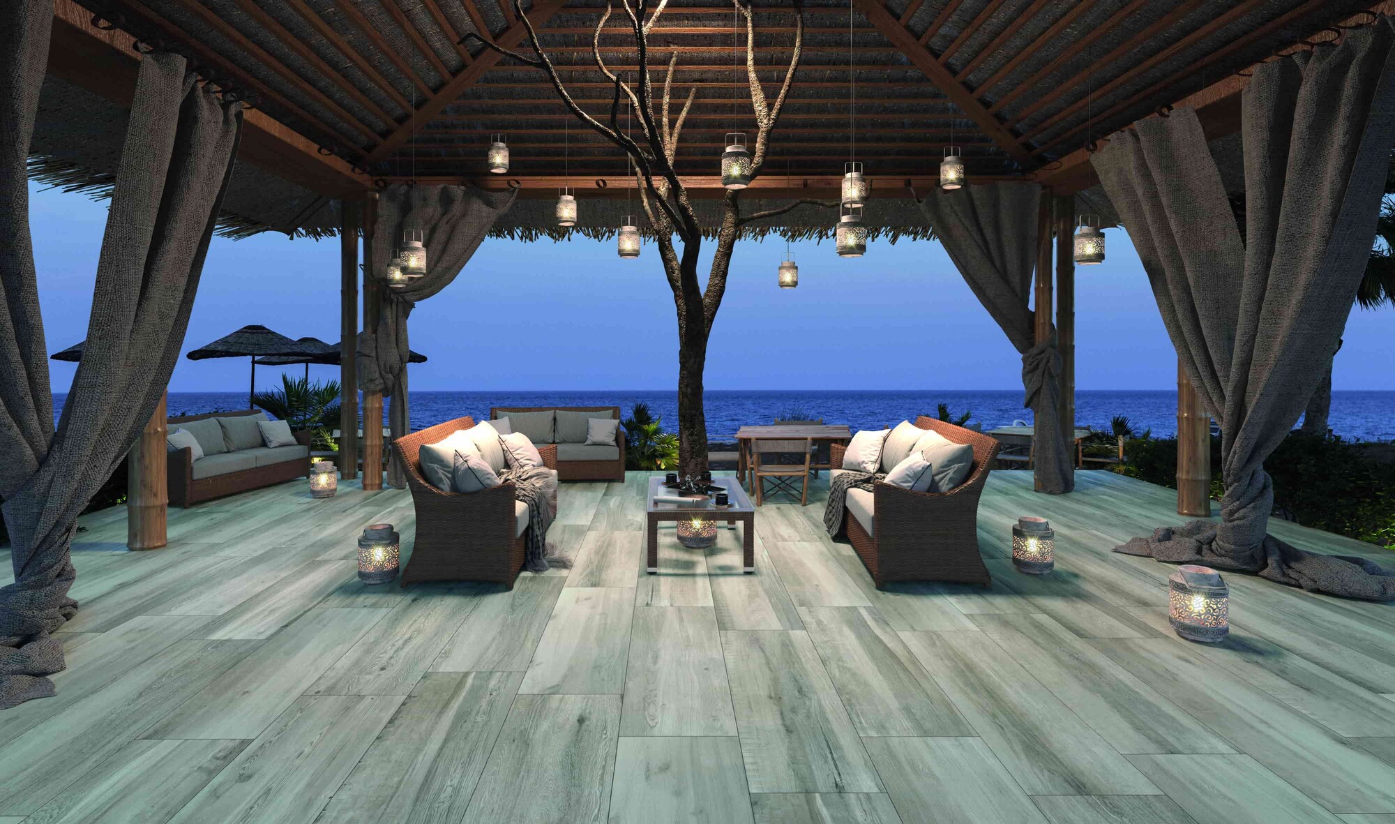 Outdoor-Fliese AEQUA cirrus 60x60