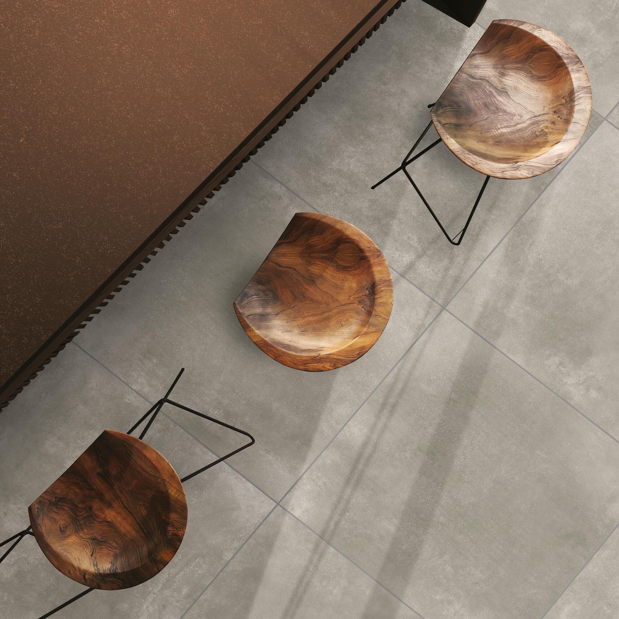 Bodenfliese CONCRETE warm grey 60x60