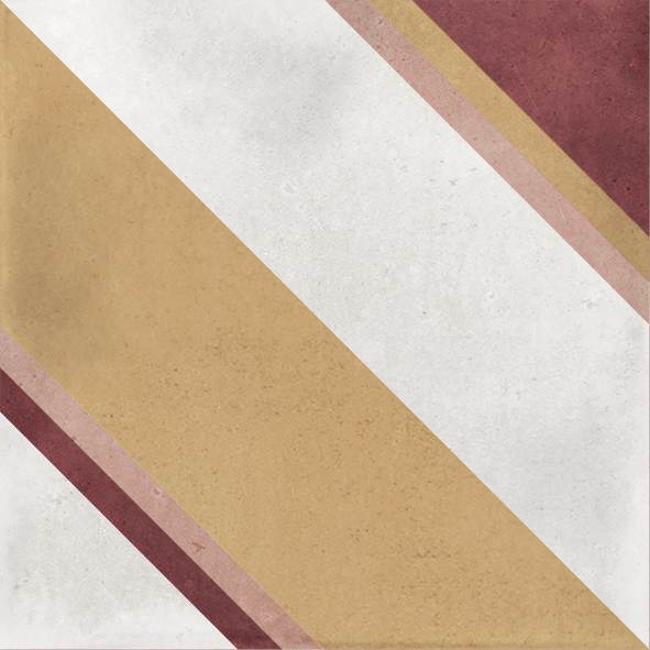 Wandtegel SMALL Diagonaal ocher 10x10