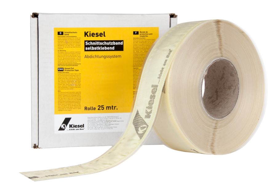 KIESEL Snijbeschermband 25 M Rol