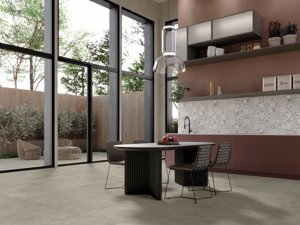 Bodenfliese BLOK grey 60x120